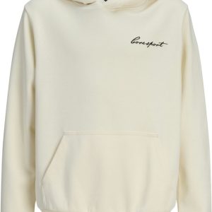 JACK&JONES – JCODUST SCRIPT SWEAT HOOD SA26 JNR – Jongens – Sweaters