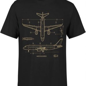 JHK – Luchtvaart Technisch T-shirt – 100% Katoen – Mannelijk – Minimalistisch Ontwerp