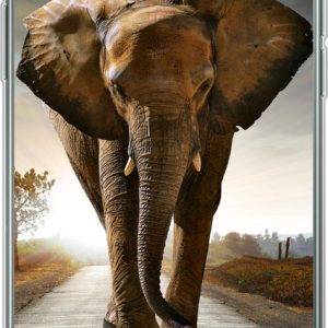 Telefoonhoesje Geschikt voor iPhone 11 Pro Max hoesje – Olifant – Weg – Dieren – Zonsondergang – Landschap – Siliconen Telefoonhoesje Telefoonhoesje Telefoonhoesje Geschikt voor iPhone 11 Pro Max hoesje – Olifant – Weg – Dieren – Zonsondergang – Landschap – Siliconen Telefoonhoesje Telefoonhoesje
