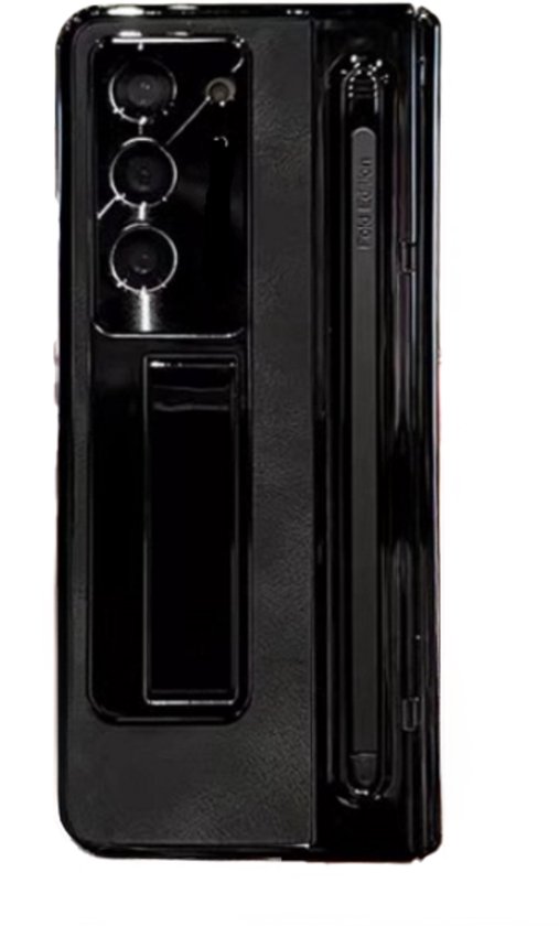 Beschermhoes Geschikt voor Samsung Galaxy Z Fold 6 - Met S Pen Houder, Hardcase met Glasfolie, Schokbestendig Ontwerp en Anti-vallend, Telefoon Bescherming