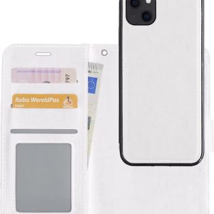 Hoesje – 2 in 1 – Geschikt voor Apple iPhone 13 Mini – Met Uitneembare Hard Cover – Bookcase – Wallet Case – Met Pasjeshouder – Book Case – Uitneembaar – Pashouder – Kunstleer – Telefoonhoesjes – Wit Hoesje – 2 in 1 – Geschikt voor Apple iPhone 13 Mini – Met Uitneembare Hard Cover – Bookcase – Wallet Case – Met Pasjeshouder – Book Case – Uitneembaar – Pashouder – Kunstleer – Telefoonhoesjes – Wit