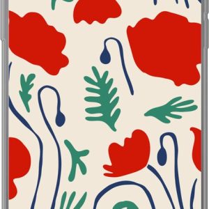 Hoesje – Bloemen – Roos – Patronen – Siliconen