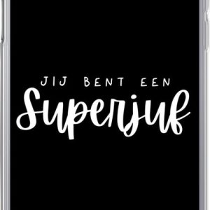 Samsung Galaxy S22 hoesje – Quote – Juf – Hart – Siliconen – Valentijn cadeau Samsung Galaxy S22 hoesje – Quote – Juf – Hart – Siliconen – Valentijn cadeau