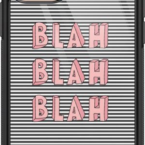 Casimoda® hoesje – Geschikt voor iPhone 11 Pro – Blah Blah Blah – Luxe Hard Case Zwart – Backcover telefoonhoesje – Multi Casimoda® hoesje – Geschikt voor iPhone 11 Pro – Blah Blah Blah – Luxe Hard Case Zwart – Backcover telefoonhoesje – Multi