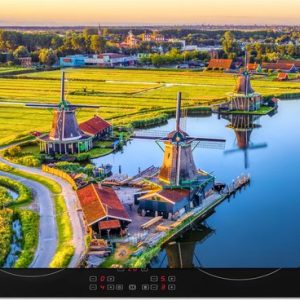 Kookplaataccessoires – Inductie beschermer – 80×52 cm – Inductie Afdekplaat – Anti Slip Mat – Molen – Hollands – Avond – Landschap – Inductiebeschermer – Voor kookplaat – Werkbladbeschermer – Keuken decoratie – Accessoires Kookplaataccessoires – Inductie beschermer – 80×52 cm – Inductie Afdekplaat – Anti Slip Mat – Molen – Hollands – Avond – Landschap – Inductiebeschermer – Voor kookplaat – Werkbladbeschermer – Keuken decoratie – Accessoires