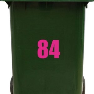 Kliko Sticker / Vuilnisbak Sticker – Nummer 84 – 21 17 Kliko Sticker / Vuilnisbak Sticker – Nummer 84 – 21 17