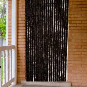 vliegengordijnenexpert Kattenstaartgordijn 90×220 Zwart vliegengordijnenexpert Kattenstaartgordijn 90×220 Zwart