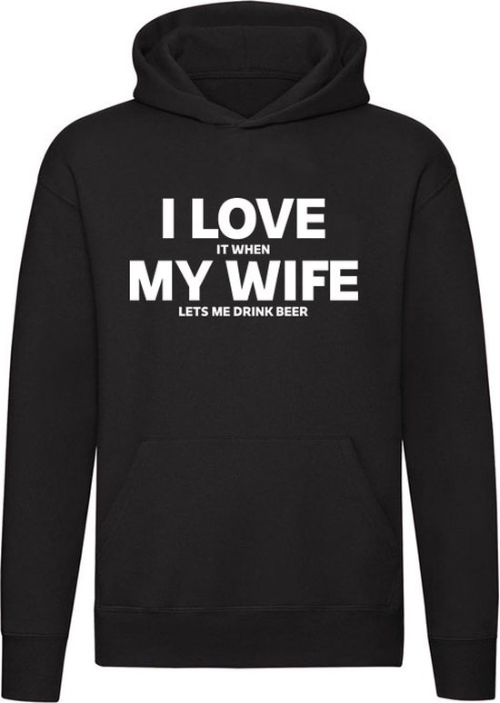 Grappige Bier Hoodie Heren Feest Kroeg Festival Cadeau