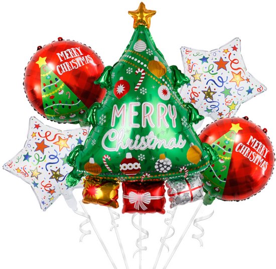- Kerstcadeau - Kerst Ballonnen - Kerstboom - Kerst Thema