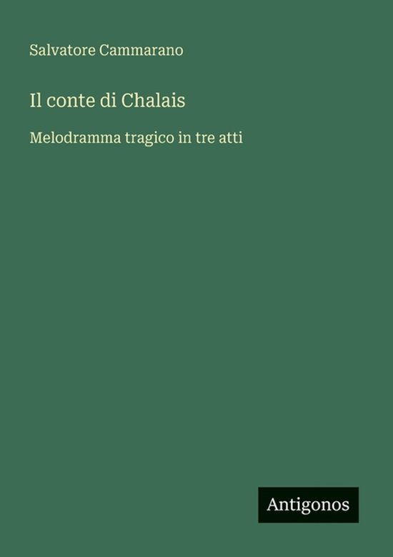 Il conte di Chalais