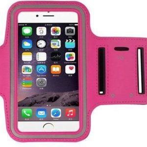 Geschikt voor iPhone 8 hoes Sport armband Hardloopband Hoesje Roze Geschikt voor iPhone 8 hoes Sport armband Hardloopband Hoesje Roze