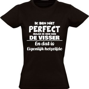 De Visser Grappig Dames T-shirt – Verjaardag Cadeau – Moederdag – Humor Shirt