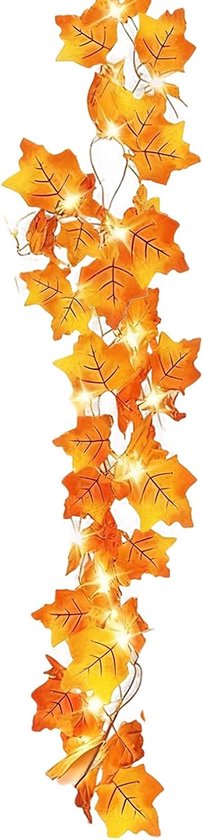 Kerst Slinger – Decoratieve Slang – Feestelijke Aankleding – Herbruikbaar Met Verlichting – 50cm Lengte – Herfstbladeren Kerst Slinger – Decoratieve Slang – Feestelijke Aankleding – Herbruikbaar Met Verlichting – 50cm Lengte – Herfstbladeren