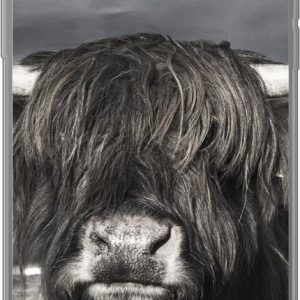 Geschikt voor hoesje – Schotse Hooglander – Dieren – Hoorns – Siliconen Telefoonhoesje Geschikt voor hoesje – Schotse Hooglander – Dieren – Hoorns – Siliconen Telefoonhoesje