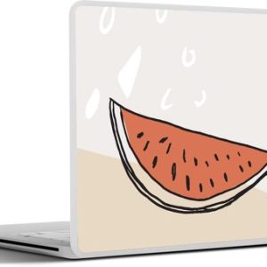 Laptop sticker – inch – Zomer – Meloen – Rood Laptop sticker – inch – Zomer – Meloen – Rood