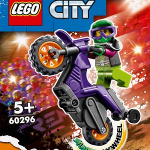 Lego City Stuntz 60296 Wheelie Stuntmotor Lego City Stuntz 60296 Wheelie Stuntmotor