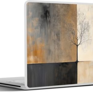 Laptop sticker – 10.1 inch – Boom – Vlakken – Takken – Kleurverloop – 25x18cm – Laptopstickers – Laptop skin – Cover