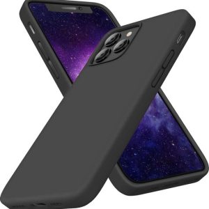 HB Hoesje Geschikt voor Apple iPhone 12 / Apple iPhone 12 Pro – Zwart – Siliconen Back Cover HB Hoesje Geschikt voor Apple iPhone 12 / Apple iPhone 12 Pro – Zwart – Siliconen Back Cover