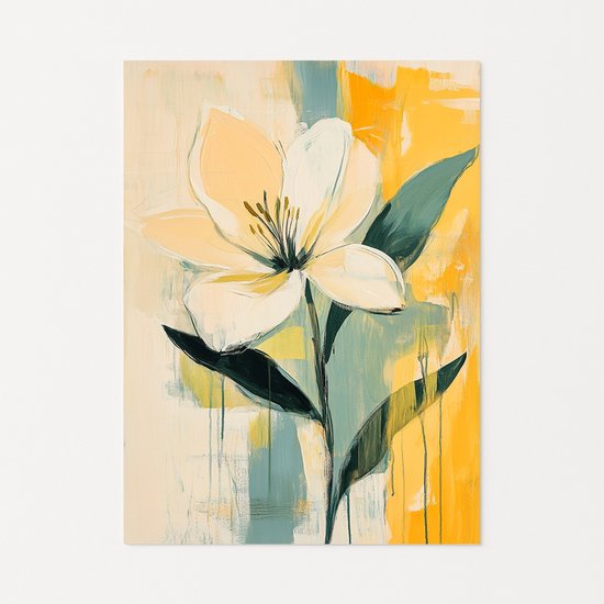 Lelie muurdecoratie – Wanddecoratie – Design posters