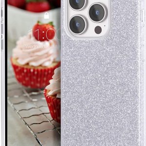 Apple iPhone 13 Hoesje – Glitter Back Cover