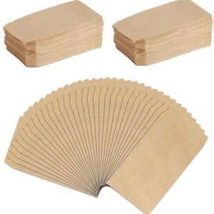 Kraft Papieren Zakjes Set van 100 – Mini Zakken voor Bruiloft, Cadeaus, Kruidenierswaren, en Opslag – 6 x 11 cm Kraft Papieren Zakjes Set van 100 – Mini Zakken voor Bruiloft, Cadeaus, Kruidenierswaren, en Opslag – 6 x 11 cm