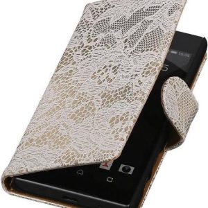 Sony Xperia Z5 Compact Hoesje Bloem Bookstyle Sony Xperia Z5 Compact Hoesje Bloem Bookstyle