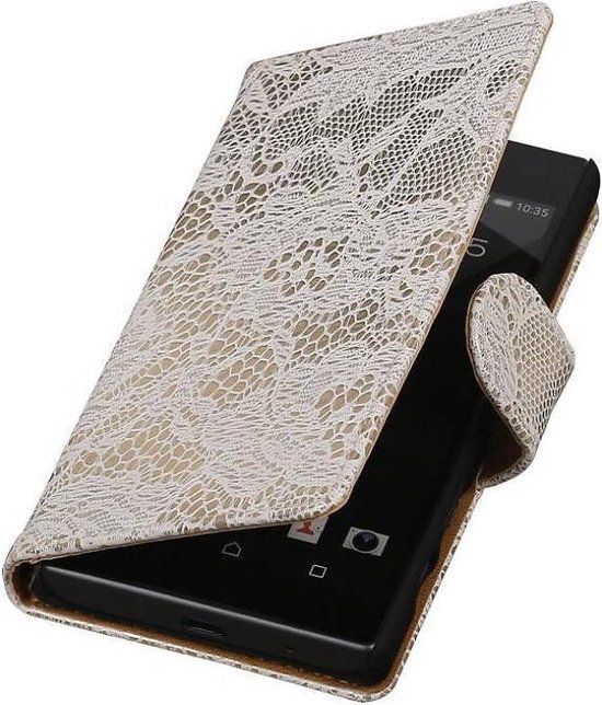 Sony Xperia Z5 Compact Hoesje Bloem Bookstyle
