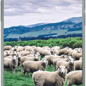Telefoonhoesje hoesje – Schapen – Natuur – Gras – Siliconen Telefoonhoesje Telefoonhoesje hoesje – Schapen – Natuur – Gras – Siliconen Telefoonhoesje