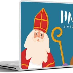 Laptop sticker – inch – Sinterklaas – Quotes – Sint – Hallo Sinterklaas – Tekst