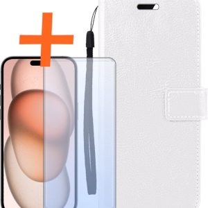Hoes voor iPhone 14 Hoesje Book Case Hoes Flip Cover Bookcase Met Screenprotector Hoes voor iPhone 14 Hoesje Book Case Hoes Flip Cover Bookcase Met Screenprotector