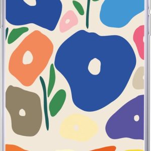 Hoesje – Bloem – Abstract – Bladeren – Siliconen Hoesje – Bloem – Abstract – Bladeren – Siliconen