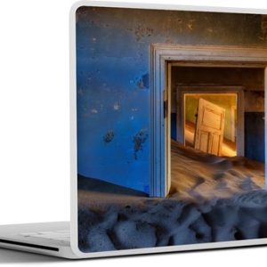Laptop sticker – inch – Zand – Blauw – Deur – Architectuur – Laptopstickers – Laptop skin – Cover Laptop sticker – inch – Zand – Blauw – Deur – Architectuur – Laptopstickers – Laptop skin – Cover