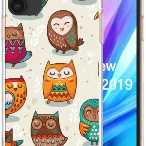 Apple iPhone 11 Case Anti-shock Vrolijke Uilen