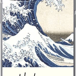 Geschikt voor hoesje – De grote golf van Kanagawa – Katsushika Hokusai – Siliconen Telefoonhoesje Geschikt voor hoesje – De grote golf van Kanagawa – Katsushika Hokusai – Siliconen Telefoonhoesje